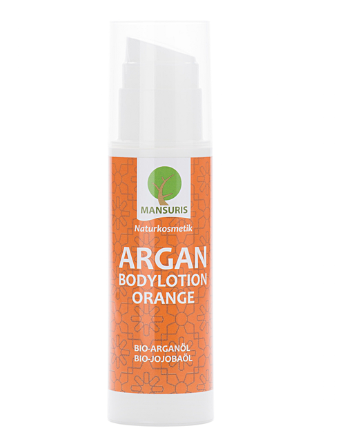 Bodylotion mit orangen Duft